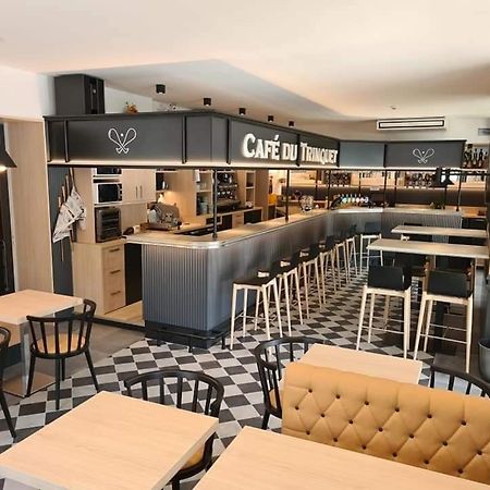 Hotel-Cafe Du Trinquet كامبو-لي-بان المظهر الخارجي الصورة